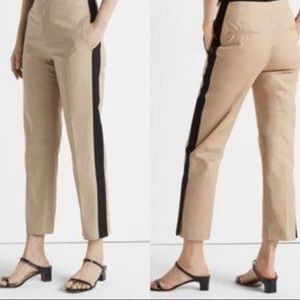 Banana Republic size 4P black stripe khaki pants